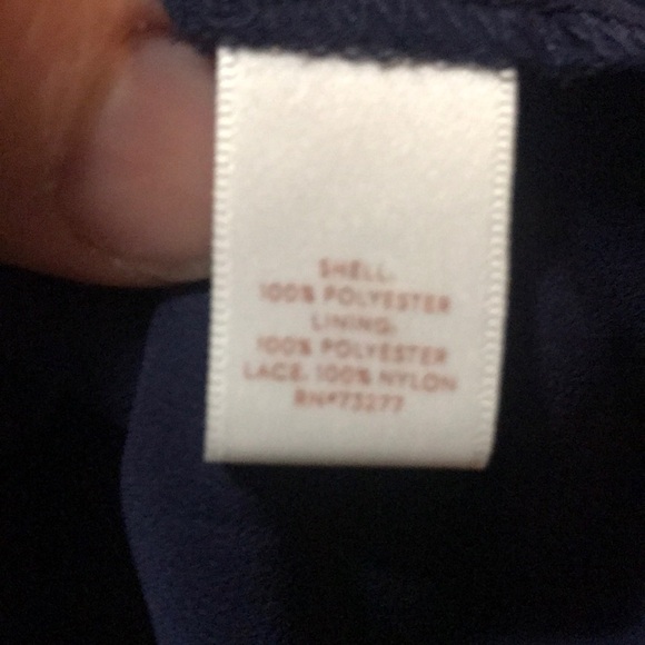 Lauren Conrad Double Layer Plaid Top S NWT - Picture 7 of 8